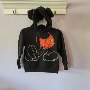 Hooded Mickey mouse sweatshirt